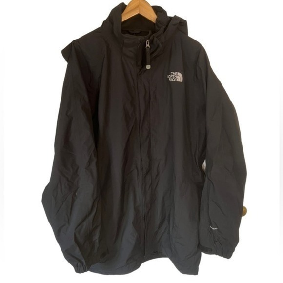 The North Face Men’s Black HyVent Nylon Jacket Size XXL